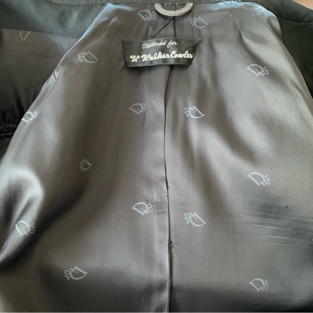 Christian Dior Monsieur Black Evening Jacket Satin Lapels - Picture 9 of 12